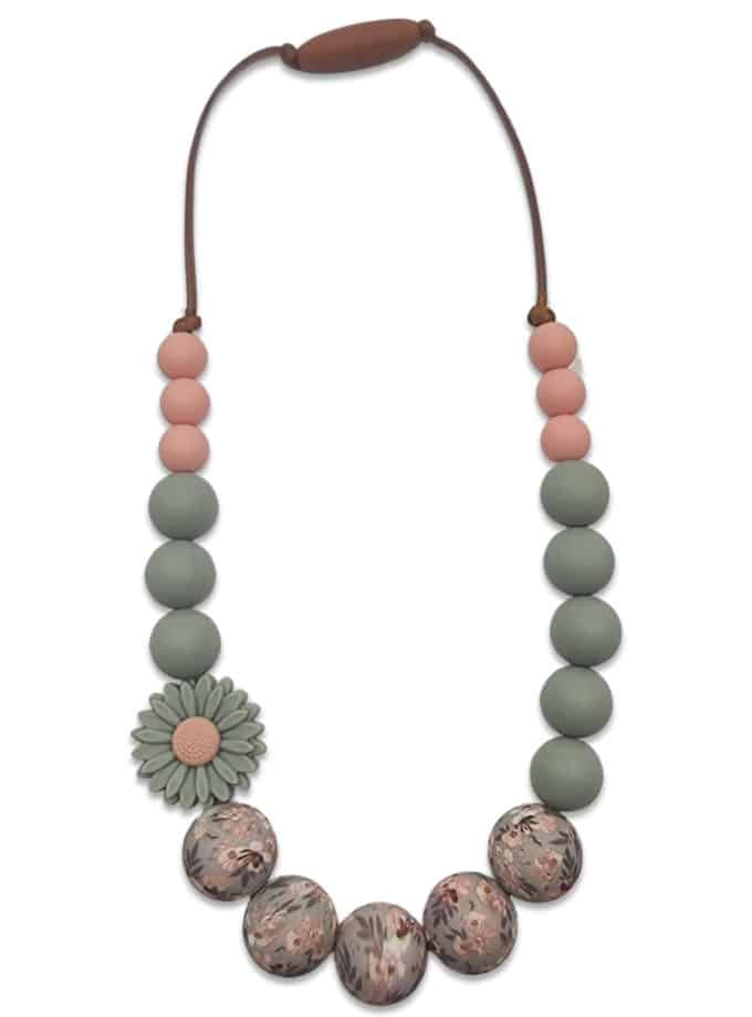 Sweet Daisie - Sage // Collier non toxique pour enfant
